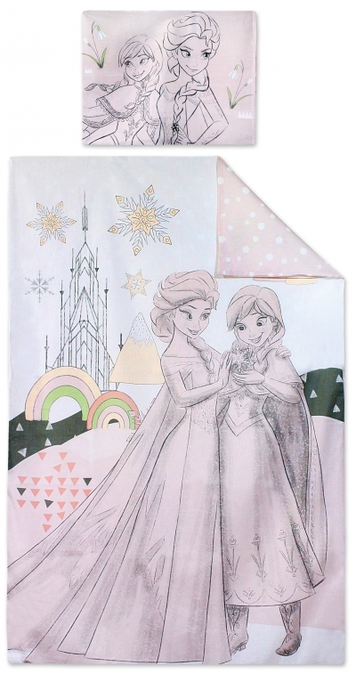 Disney Βρεφική παπλωματοθήκη σετ Frozen 90×140