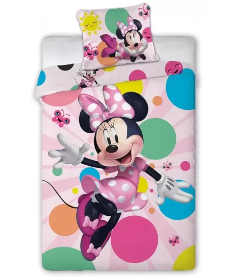Disney παιδικό σετ παπλωματοθήκης Minnie 140×200