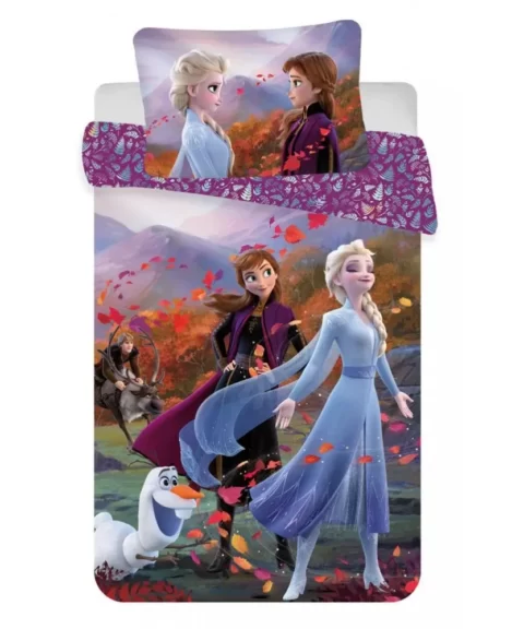 Disney Σετ παπλωματοθήκης κούνιας Frozen 100×135