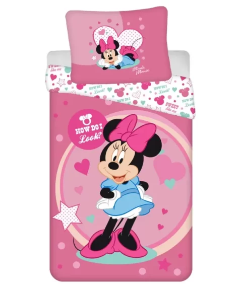 Disney παιδικό σετ παπλωματοθήκης Minnie 140×200