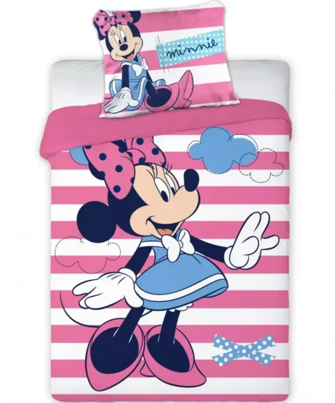 Disney Σετ παπλωματοθήκης κούνιας Minnie 100×135
